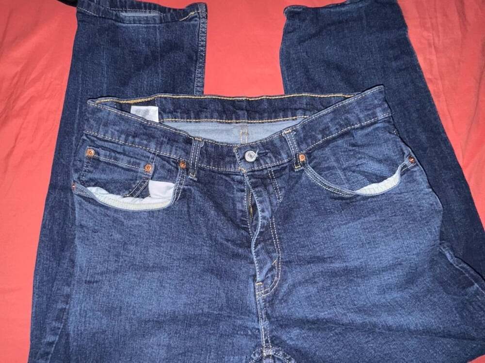 Levi's 559 Relaxed Straight Fit Denim Jeans Size 36